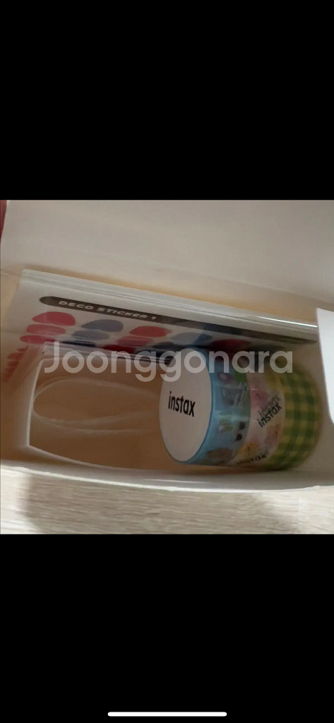 인스탁스 미니 11 퍼플 풀박 인꾸키트,투명케이스 포함--4