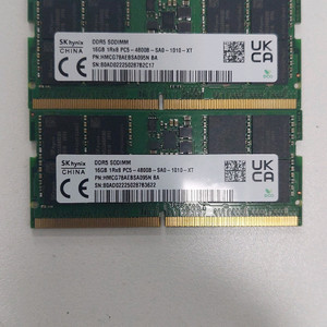 SK 하이닉스 ddr5 5600mhz 16gb 2개