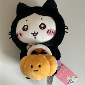 치이카와 미니소 하치와레 할로윈 검은 고양이 인형