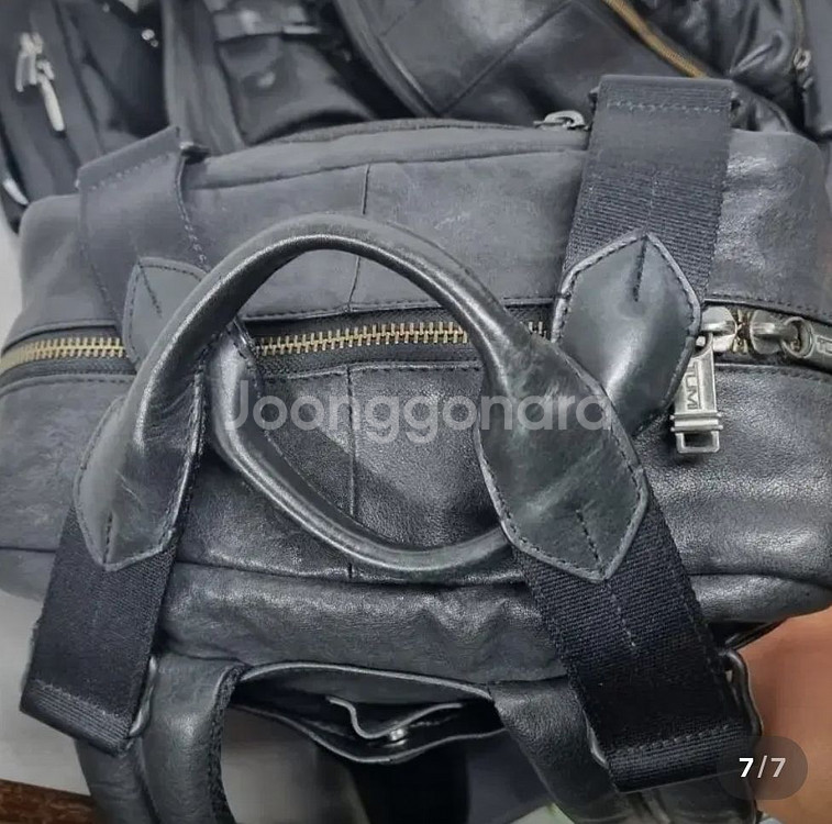 투미 알파브라보 르준백팩 가죽 희소성 거의새거--1