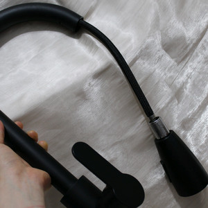블랙 싱크대 주방 수전 자바라 새상품