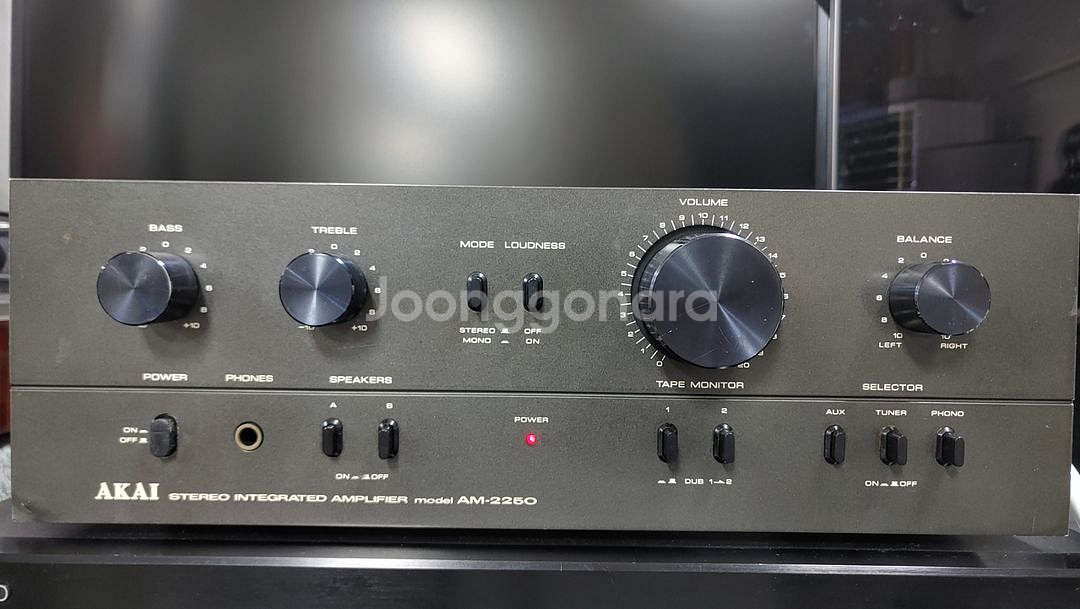 AKAI 인티 앰프 AM-2250--0
