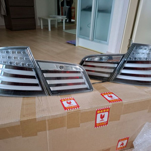 BMW F10 5시리즈 클리어 테일램프 세트