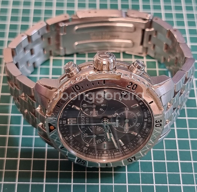 티쏘 (TISSOT) PRS200 메탈 시계 보증서포함--2