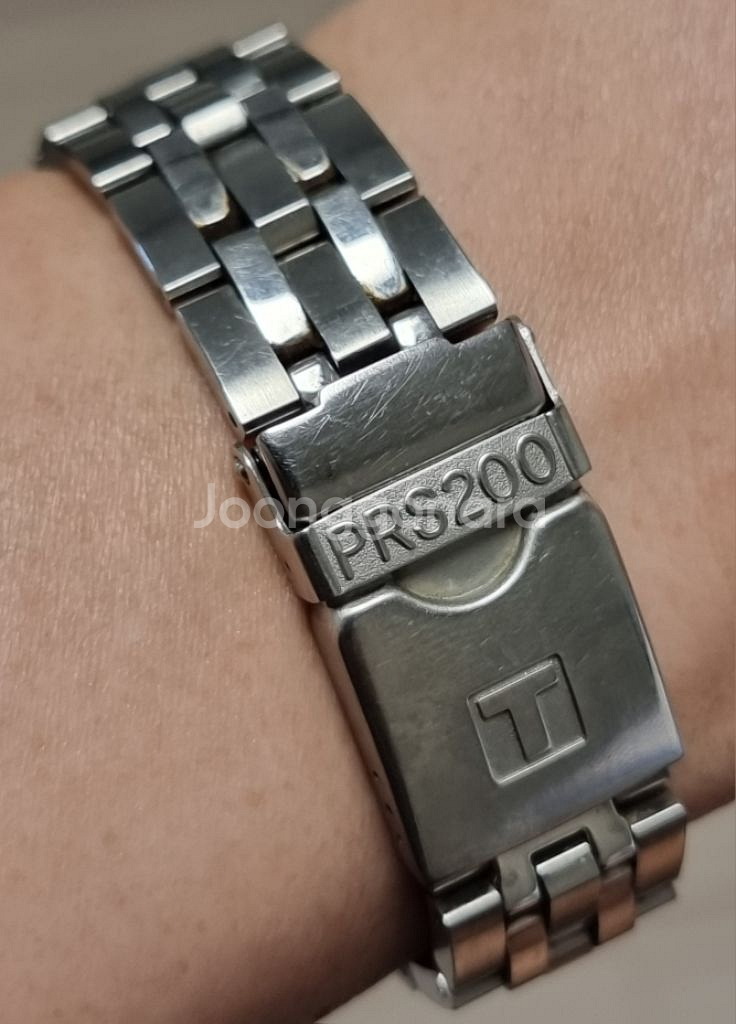 티쏘 (TISSOT) PRS200 메탈 시계 보증서포함--5
