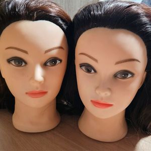 통가발 인모 90프로 미용사 실기연습