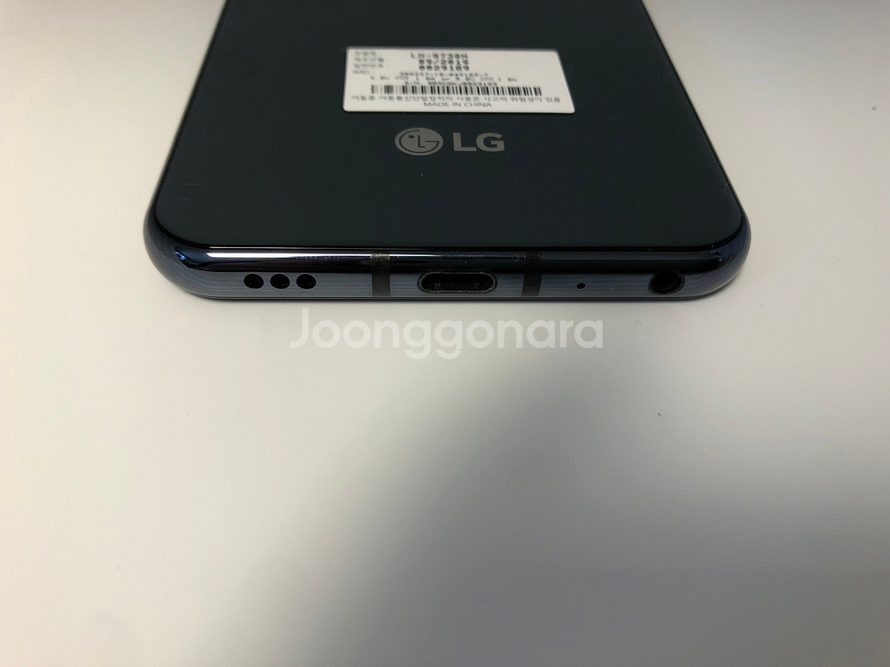 LG Q70 블랙 깔끔 기기 판매(91897)--2