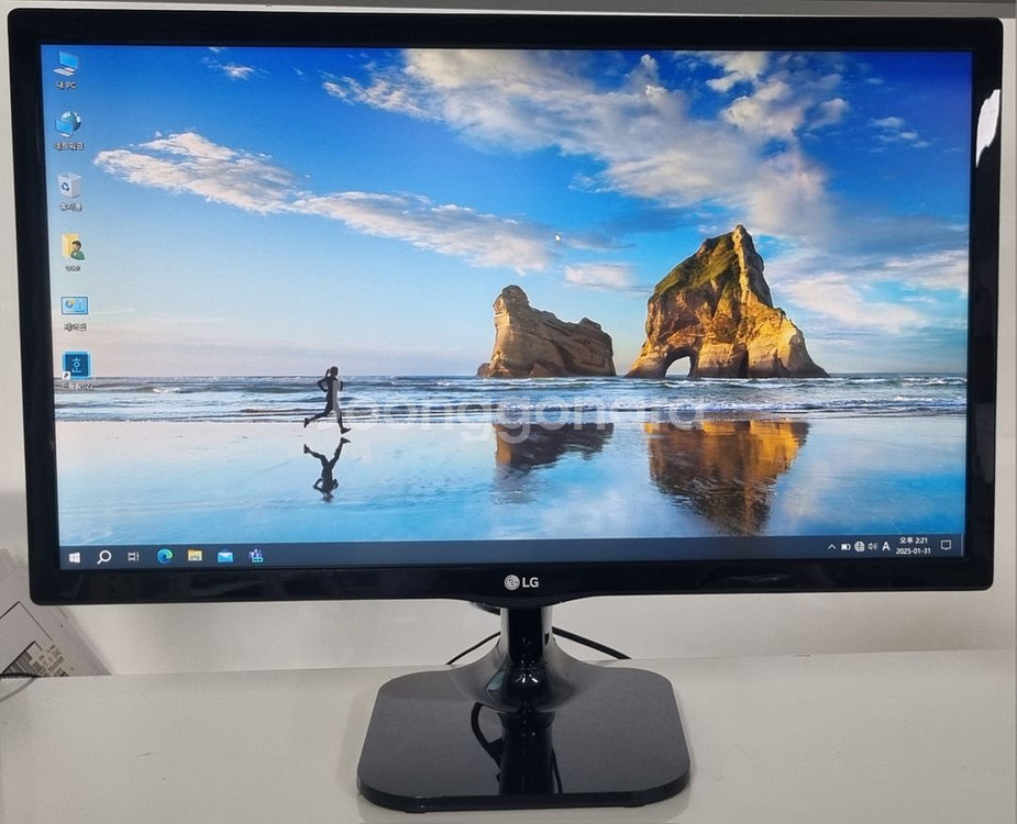 LG FHD 24인치 LED모니터 24M47QV무결점--0