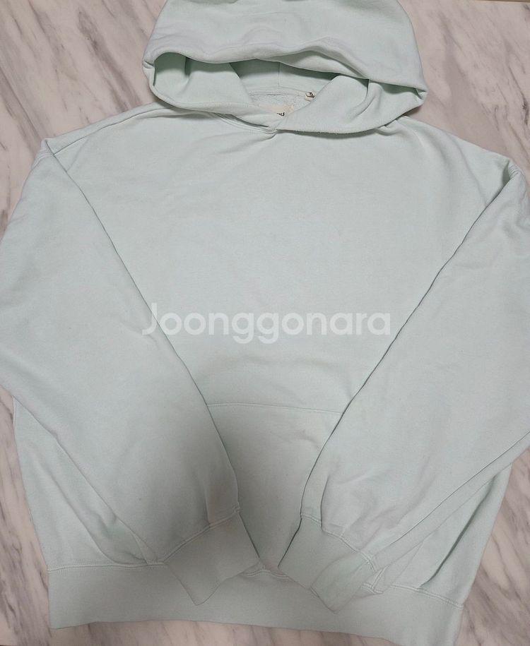 피오갓에센셜 오버핏 후드티--1