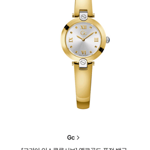 Gc 퓨전 뱅글 여성 시계 새상품격