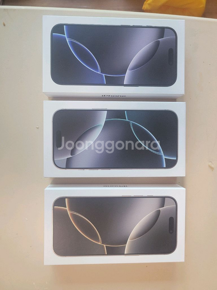 아이폰프로16 256GB 미개봉새제품 자급제--0