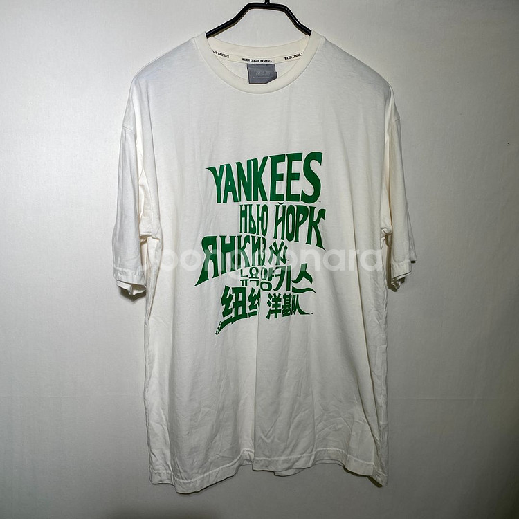 M-L)MLB 뉴욕양키스 반팔 티셔츠--4