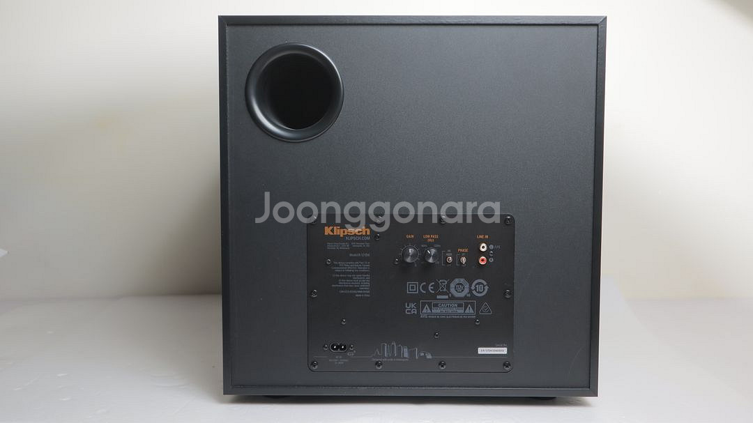 클립쉬 R-121SW 12인치 액티브 서브우퍼--2