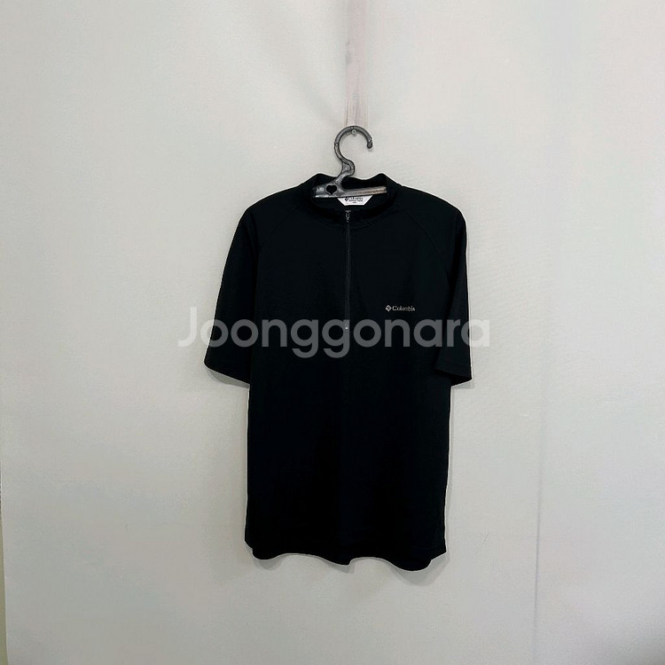 컬럼비아 남성 반팔 반집업 티셔츠 105--0