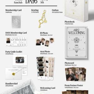 데이식스 마이데이 공식5기 키트 미개봉 (카드포함)