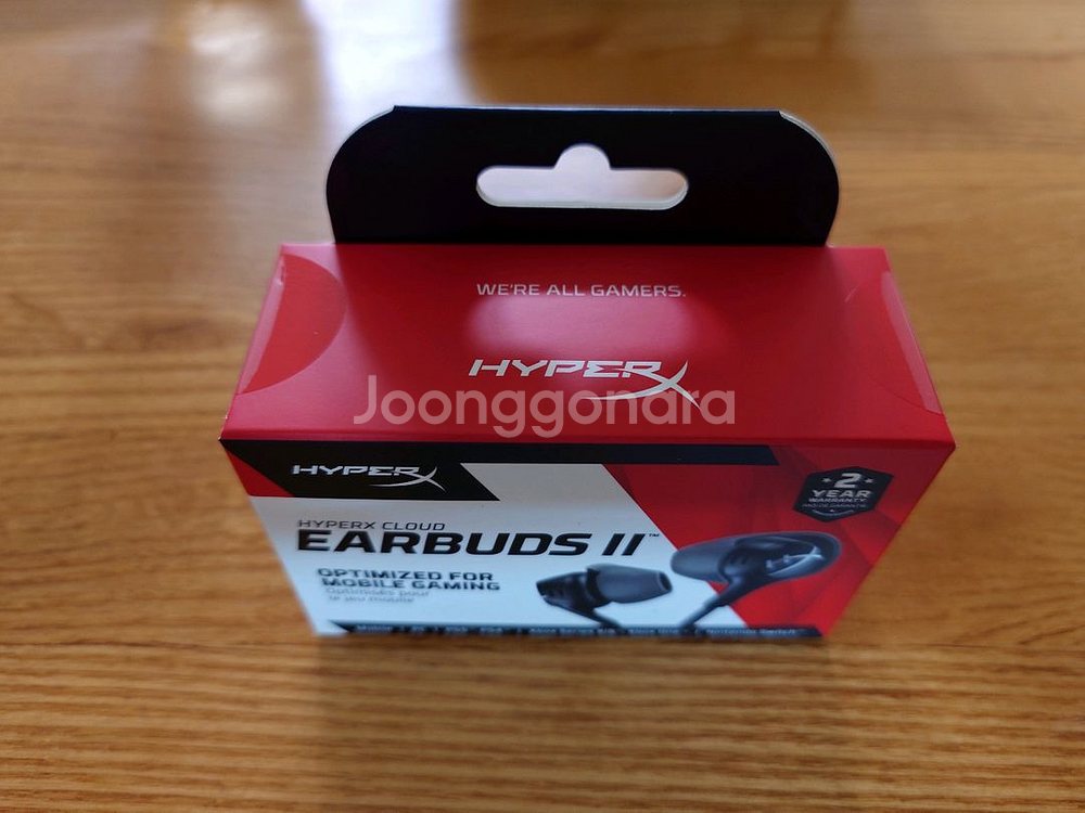HyperX Earbuds II 유선이어폰 오픈박스--2