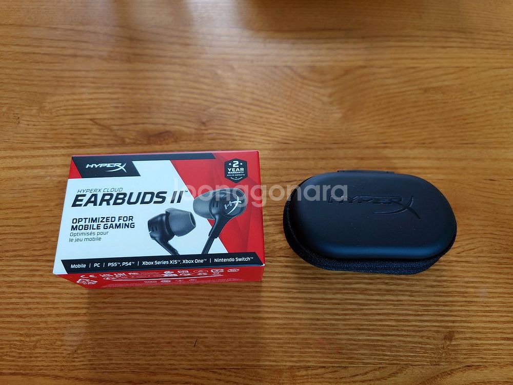 HyperX Earbuds II 유선이어폰 오픈박스--0