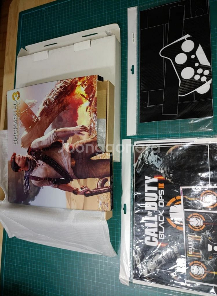 PS4+PS3+XBOXONE용커버3종셋(새제품)일괄판매--0