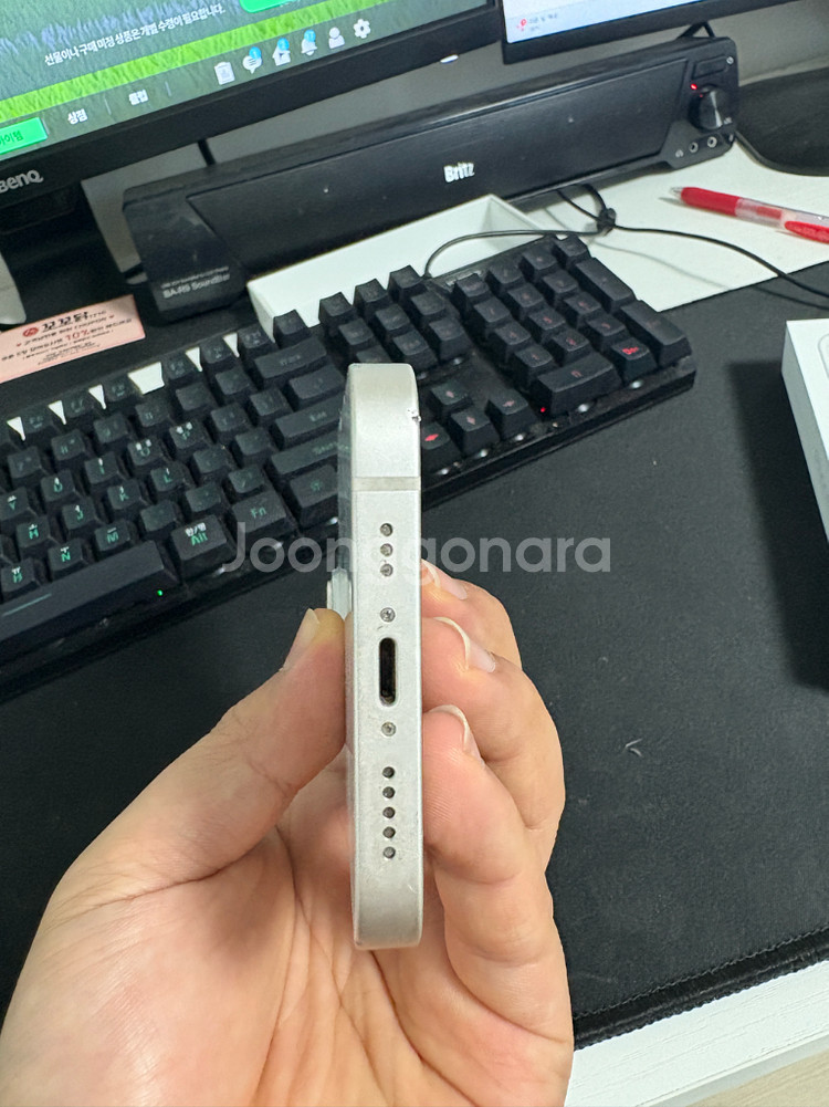 아이폰 14 화이트 128g--2