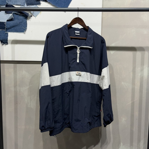 (110) 필라 스트릿 반집업 아노락 바람막이 자켓
