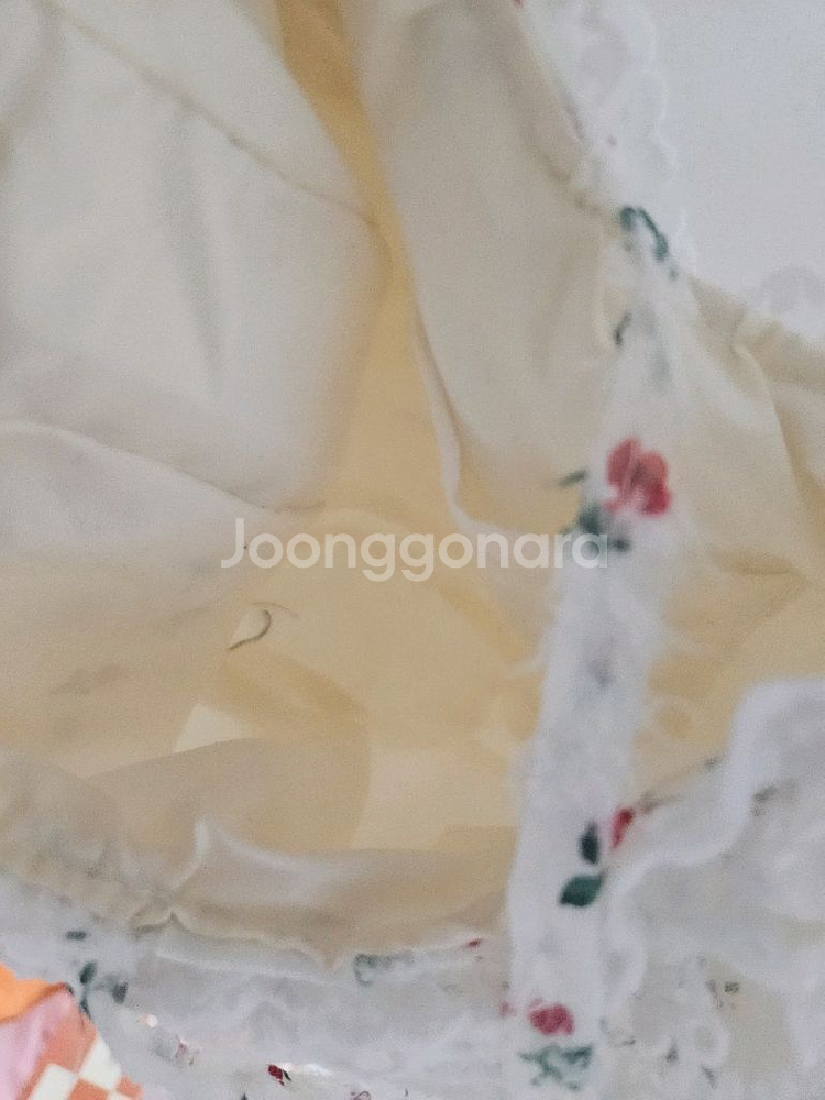 꽃무늬 레이스 가방--3