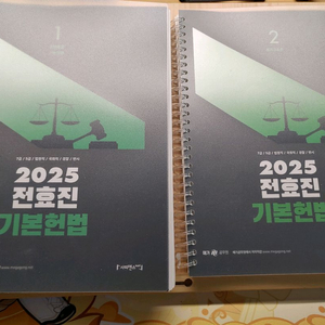 2025 전효진 헌법 새책 팔아요 (반값택포)