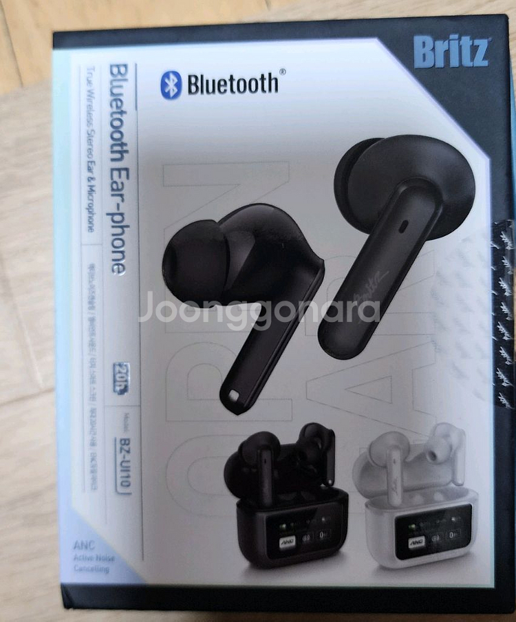브리츠 BZ-U110 블루투스 이어폰 화이트--1