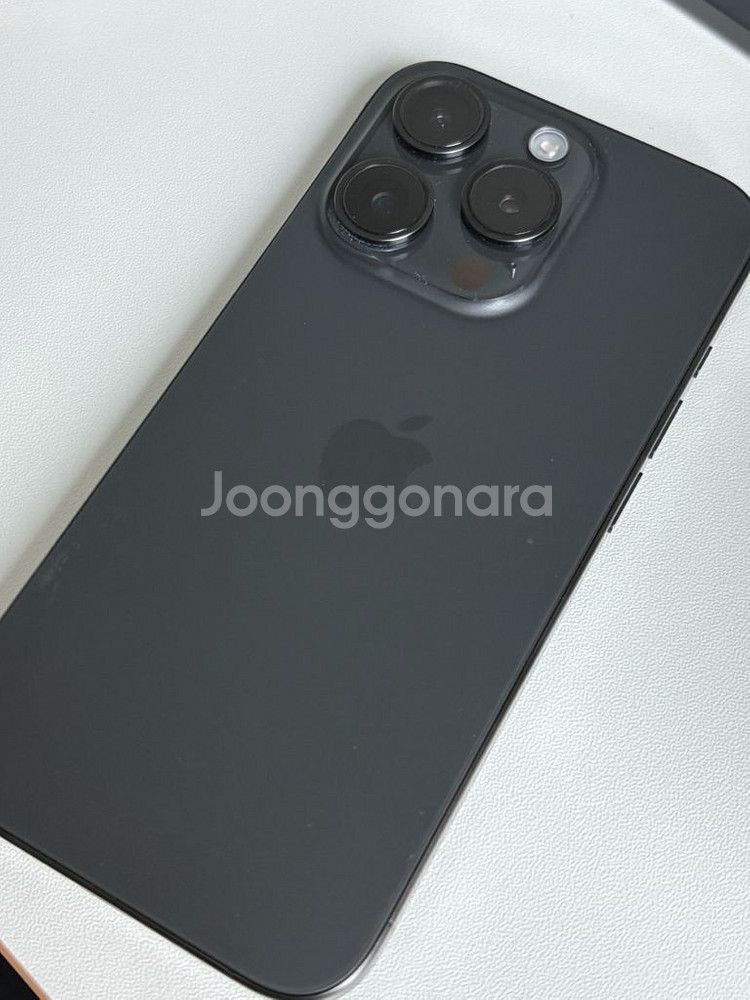 아이폰 15프로 스그 256G 북미판 무음 e심--1