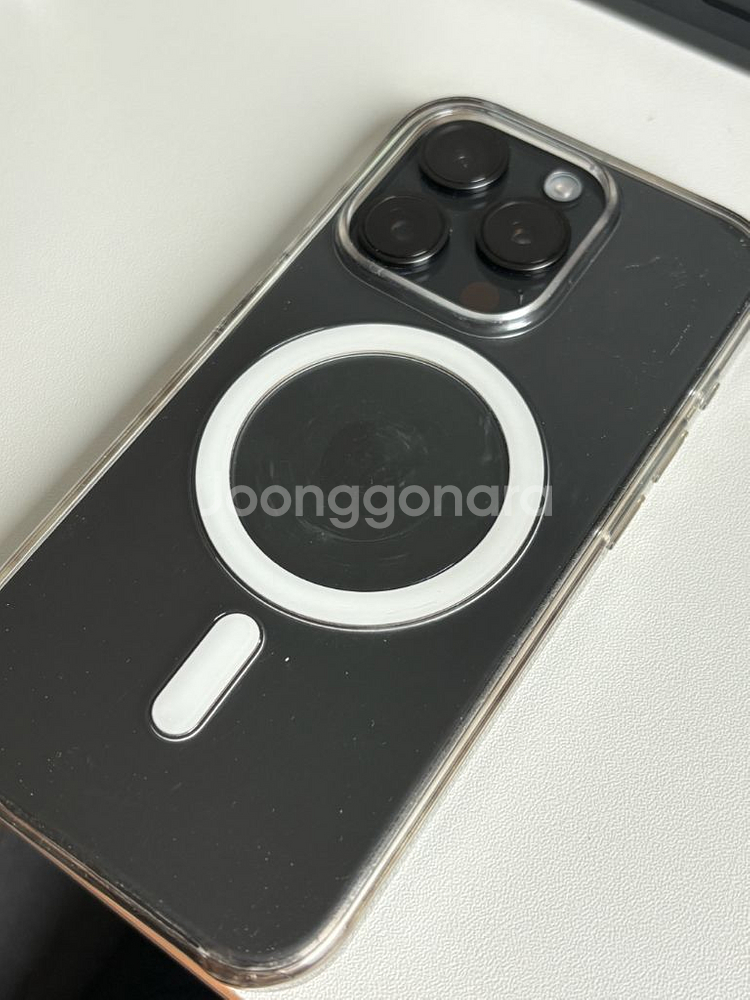 아이폰 15프로 스그 256G 북미판 무음 e심--5
