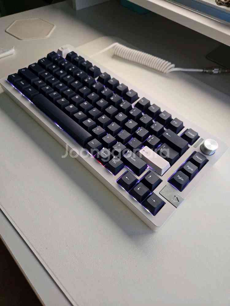 LMK81 + LMK 21 풀알루 커스텀 키보드 판매--2