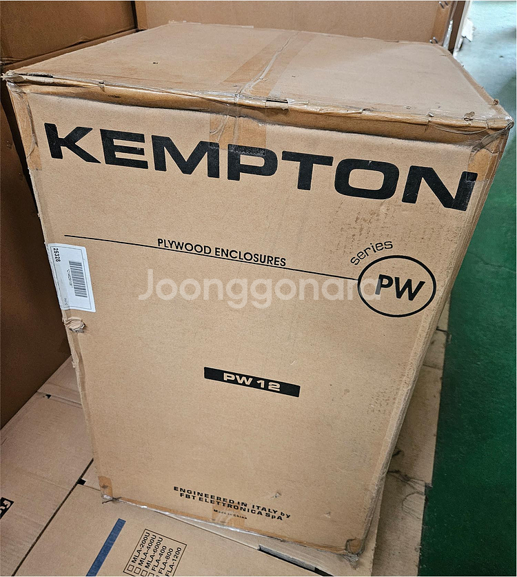 KEMPTON 스피커 PW-12인치 패시브스피커 1통--1