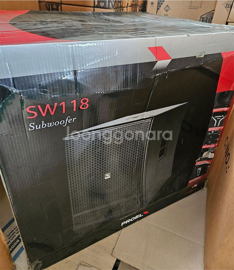 PROEL SW118A 액티브 우퍼(새제품)무료배송--3
