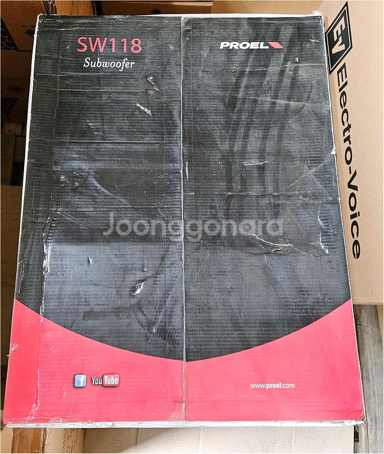 PROEL SW118A 액티브 우퍼(새제품)무료배송--1