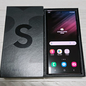 갤럭시 S22울트라 버건디 256GB 싸게 팝니다.