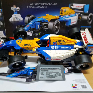 레고 10353+커스텀 스티커 f1 윌리엄스 FW14B