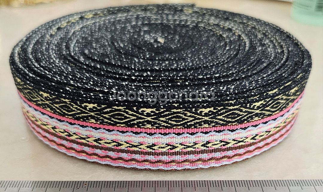 자수리본 혼합색상 19마 일괄--0