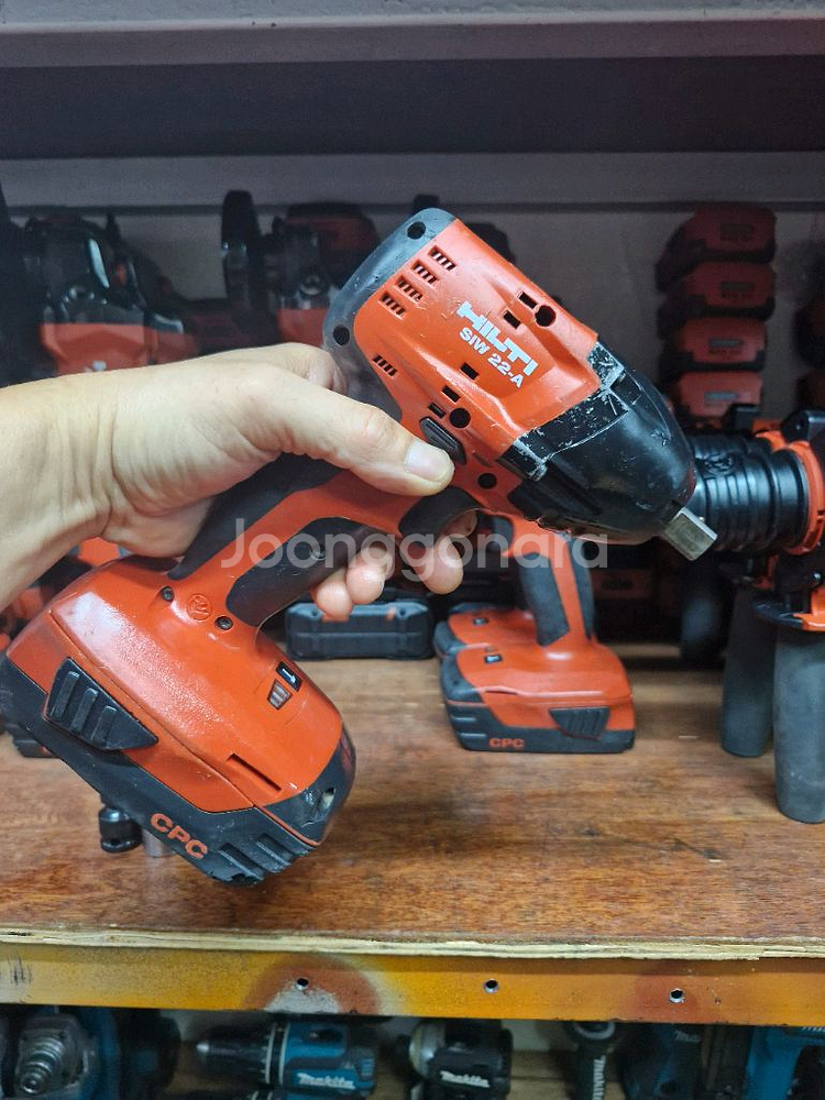 [HILTI]힐티충전임팩렌치SIW22 A 속도조절--9