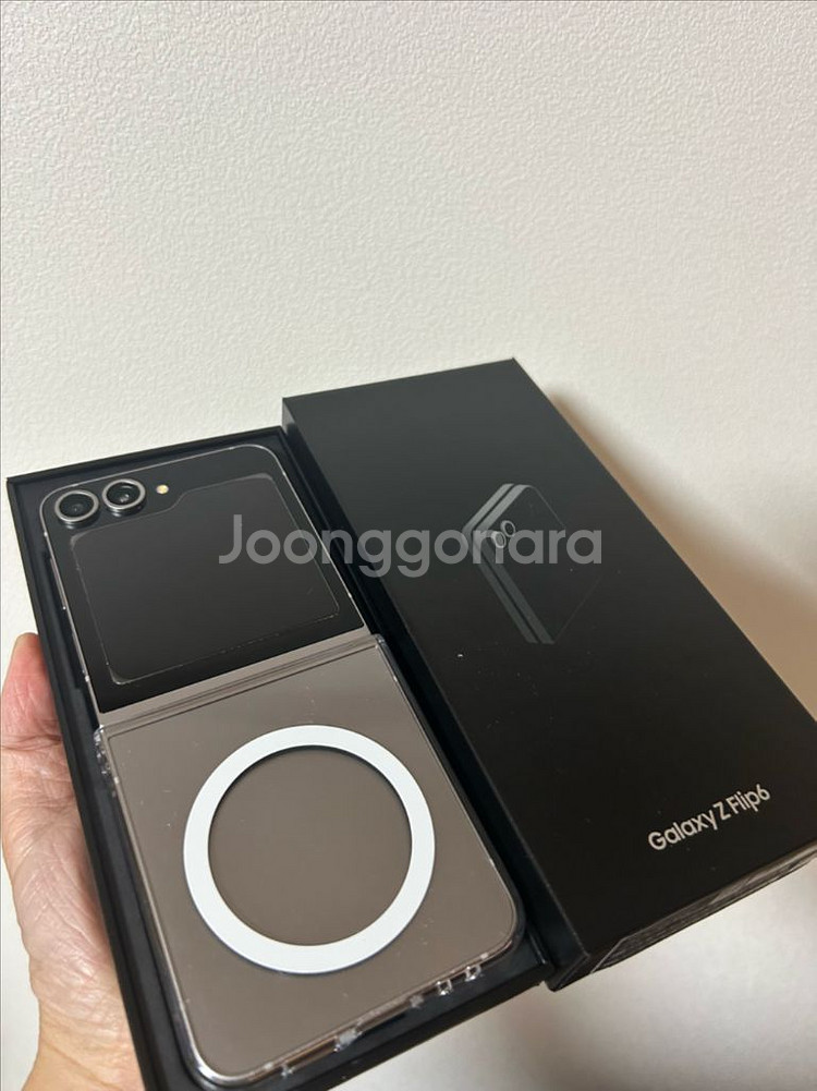갤럭시Z플립6 512G+기타추가포함--0