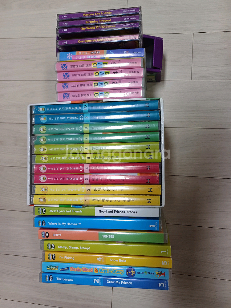 유아용 DVD, CD 모음--0