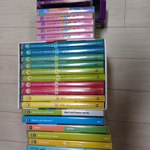 유아용 DVD, CD 모음