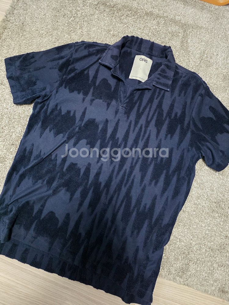 (OAS)오아스 Glitch 테리셔츠 L--0