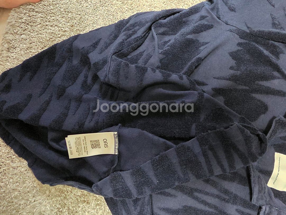 (OAS)오아스 Glitch 테리셔츠 L--1