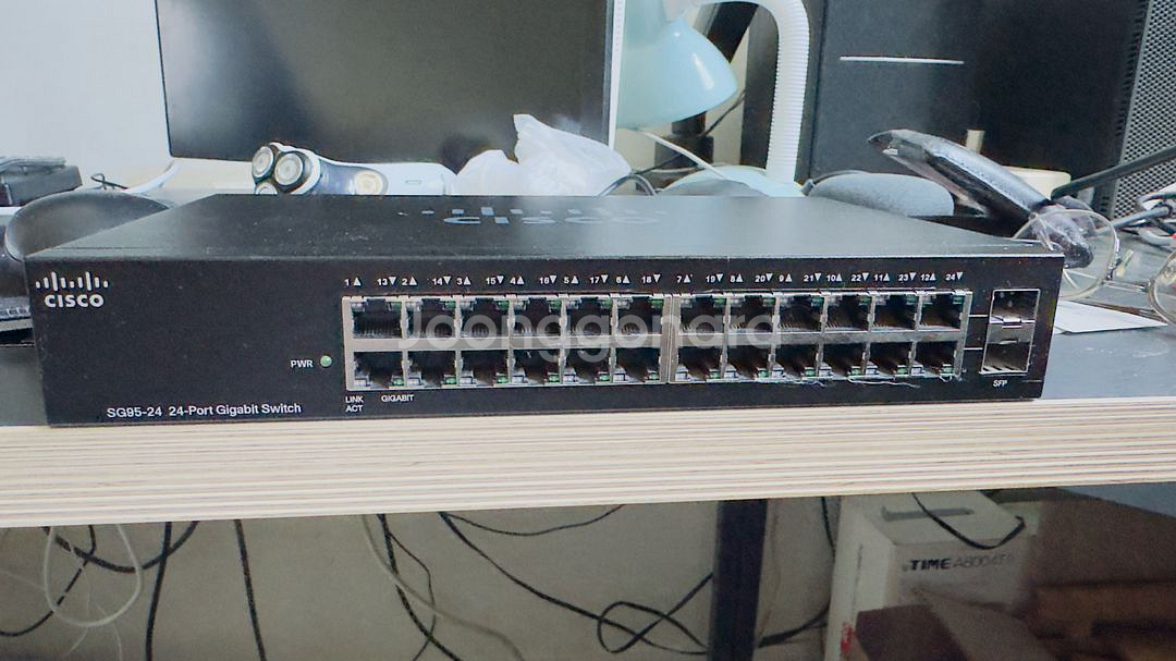 (급처)CISCO SG95-24 스위치허브--0