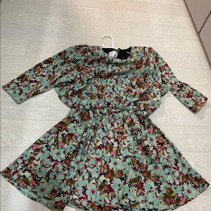Zara 자라 플라워 그린 원피스