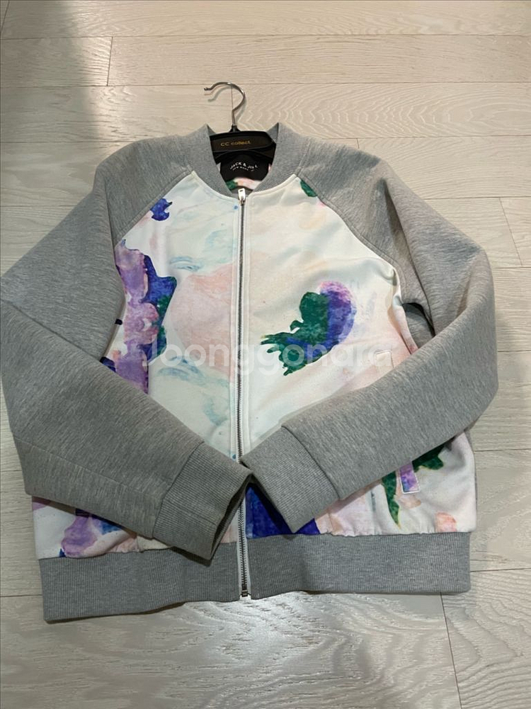 Jack & Jill 잭앤질 플라워 집업--0