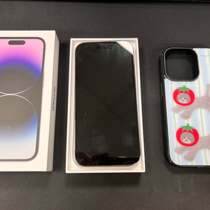 아이폰14프로 128GB 딥퍼플 팝니다.