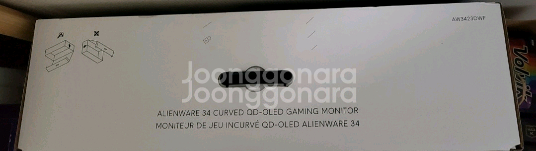 AW3423DWF 정발 델 모니터 미개봉 플립7교환--1