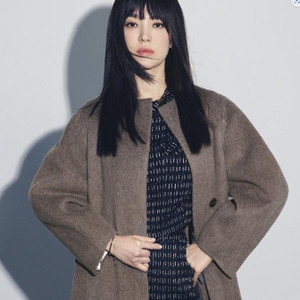 미샤 michaa 밍크 블렌디드 볼륨 슬리브 코트 66