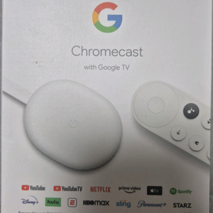 크롬캐스트4세대(Chromecast with 구글TV)