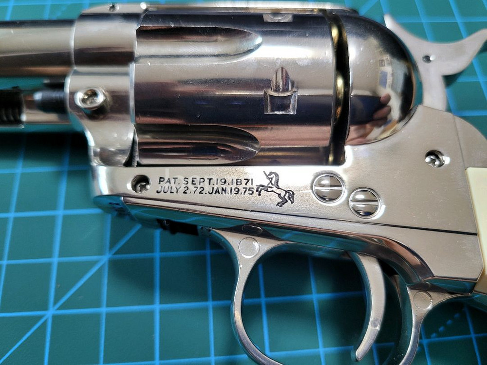 우마렉스 M1873 SAA 피스메이커 각인--0